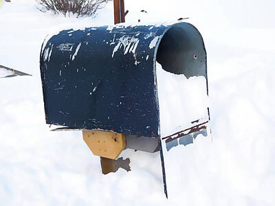 Designs Similar to Mailboxes covered in snow 5