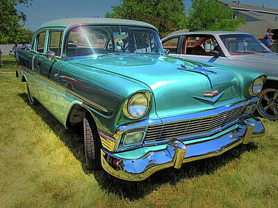 Designs Similar to Metallic Green 1956 Chevy Sedan