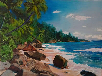  Painting - My Puerto Rico by Laura Gabel