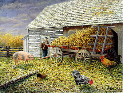 Chicken Feed Art Prints for Sale - Fine Art America