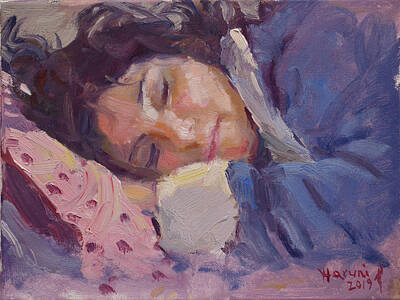 Lady Sleeping Original Artwork