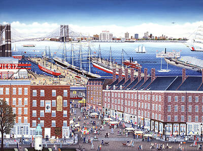 Seaport Paintings