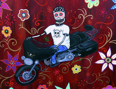 Harley Davidson Original Paintings