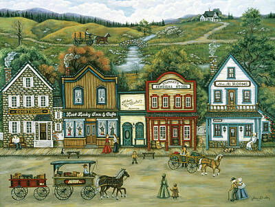 Mining Town Art Prints