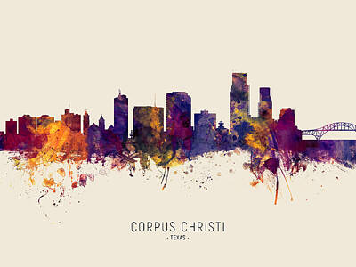 Corpus Christi Texas Digital Art