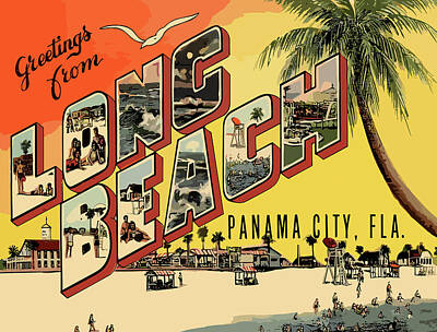 Panama City Beach Digital Art