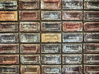  Photograph - Old Virginia Brick by Anthony M Davis