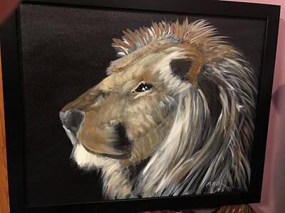  Painting - The King by Mary Beth D'Aloia