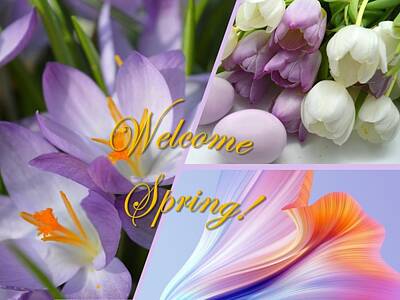  Photograph - Welcome Spring by Nancy Ayanna Wyatt and Frauke Riether and wastmpds