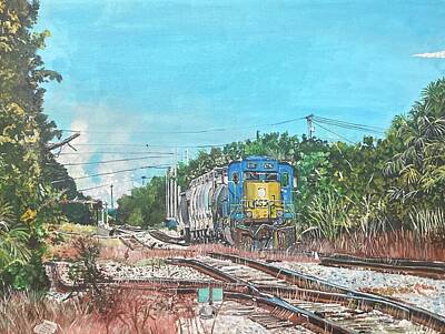 Csx Railroad Paintings