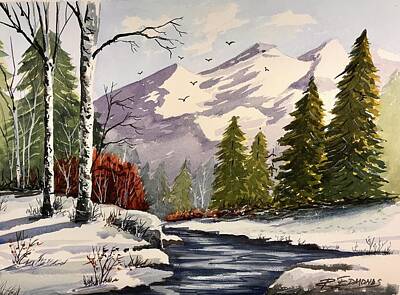  Painting - Winter  by Raymond Edmonds