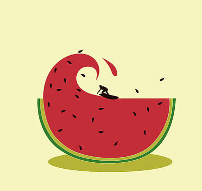 Watermelon Digital Art