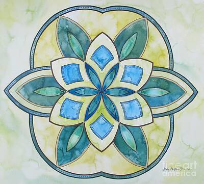  Painting - Self Love Mandala by Holly Burger