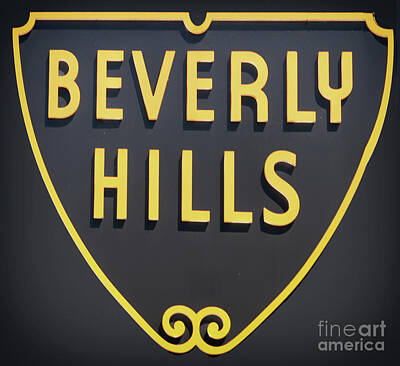 90210 Beverly Hills California Digital Art