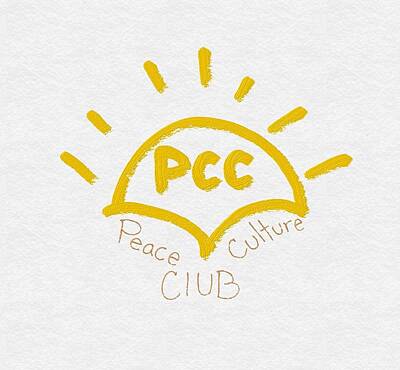  Painting - Peace Culture Club Logo by Joshua Stepney