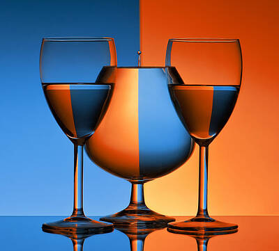 Wine-glass Art Prints