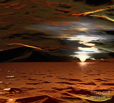  Photograph - Sunset Mystery by Elaine Hunter