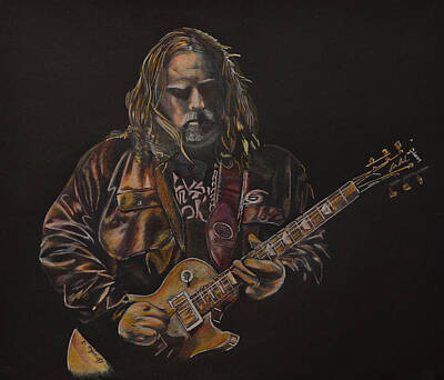 Lead Guitarist For The Allman Brothers Band Also Dave Matthews Band Art