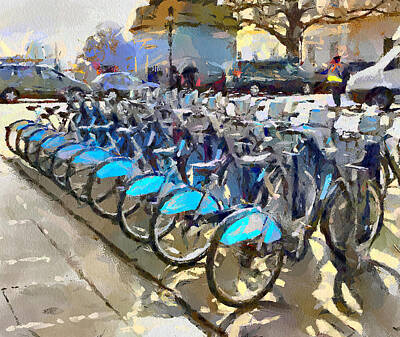 Designs Similar to London Bicycles by Yury Malkov
