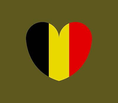 Designs Similar to Heart With Belgium Flag