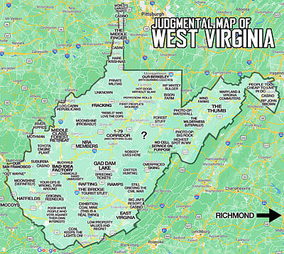 West Virginia Digital Art