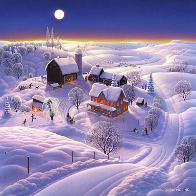 Winter Landscape Paintings