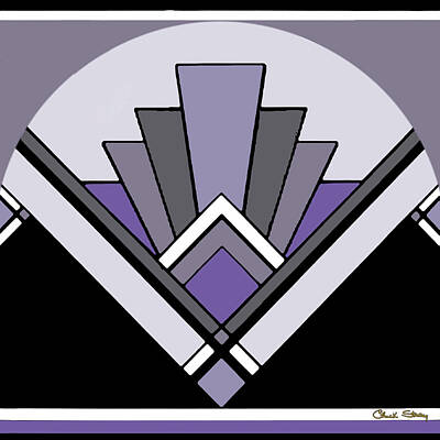 Designs Similar to Art Deco Pattern Two - Purple