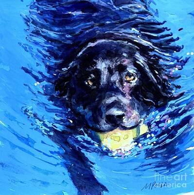 Black Labrador Original Artwork