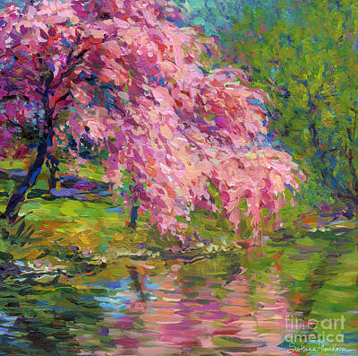 Giclee Blossoming Landscape Art Prints