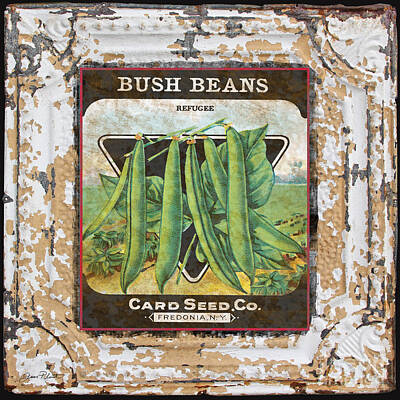 Designs Similar to Bush Beans on Vintage Tin