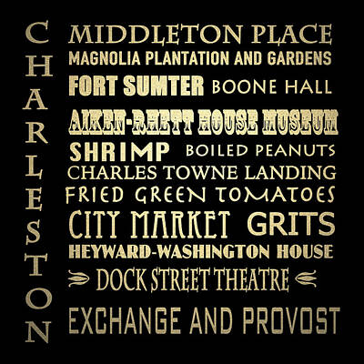 Designs Similar to Charleston SC Famous Landmarks