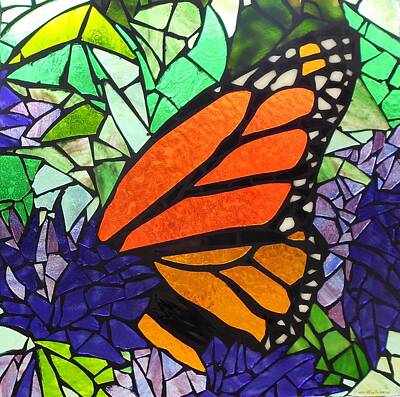 BRAND NEW & SEALED! BUTTERFLY EASY TO DO WINDOW MOSAIC ART BY GREAT GIZMO'S 