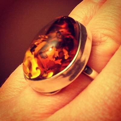 Designs Similar to My Beautiful New #amber Ring
