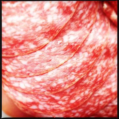 Designs Similar to Tasty salami closeup