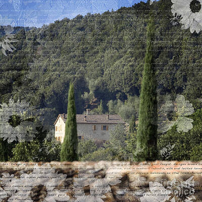  Photograph - Tuscan Home by Alex Rowbotham