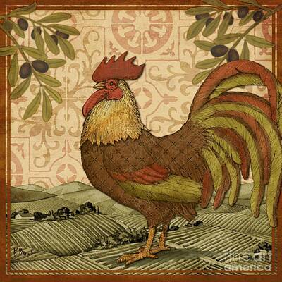 Designs Similar to Tuscan Rooster I Square