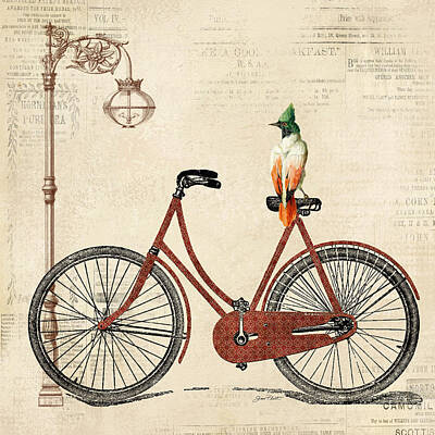 Designs Similar to Vintage Bike-A by Jean Plout