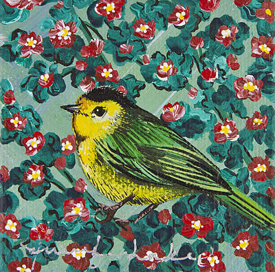 Wilson's Warbler Original Artwork