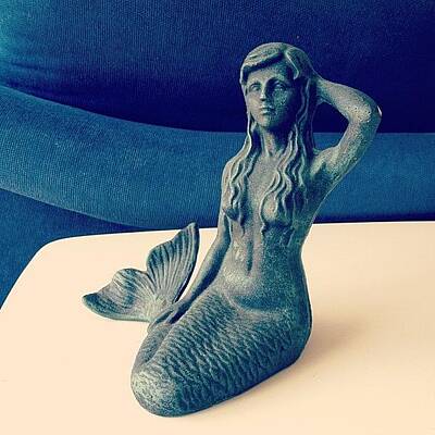 Blue Mermaid Art