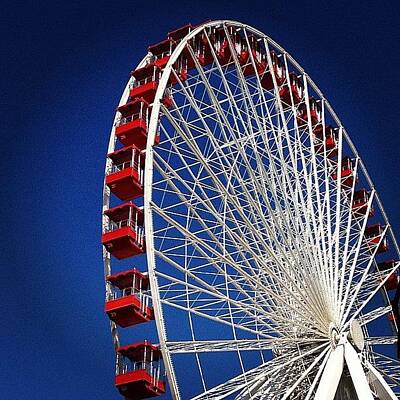 Navy Pier Ferris Wheel Art