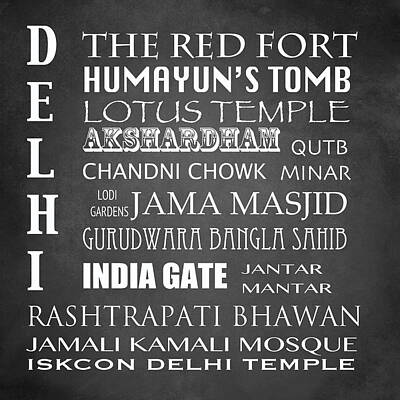 Designs Similar to Delhi Famous Landmarks #1