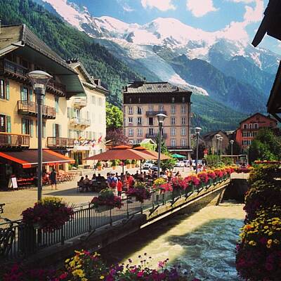 French Alps Art