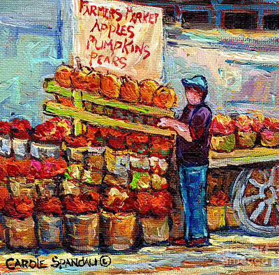 Grocery Cart Original Artwork
