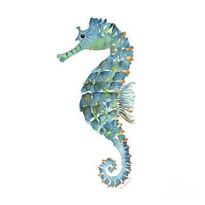 Seahorses Art Prints