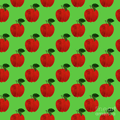 Apple Green Decor Digital Art