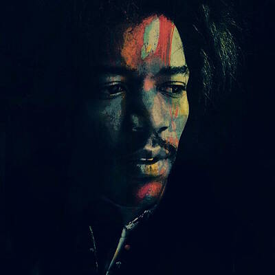 Jimi Hendrix Digital Art