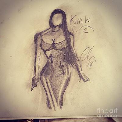 Kim Kardashian Drawings