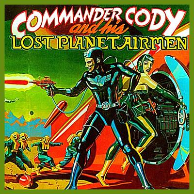  Digital Art - Lost Planet by Commander Cody