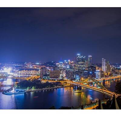 Pittsburgh Skyline Art Prints