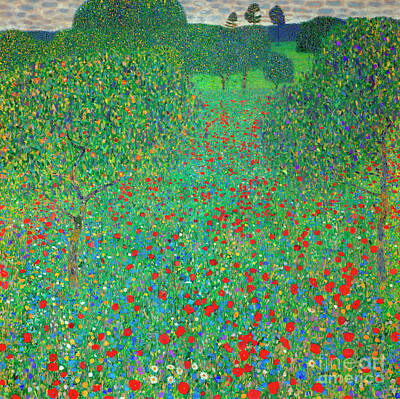 Designs Similar to Poppy Field by Gustav Klimt
